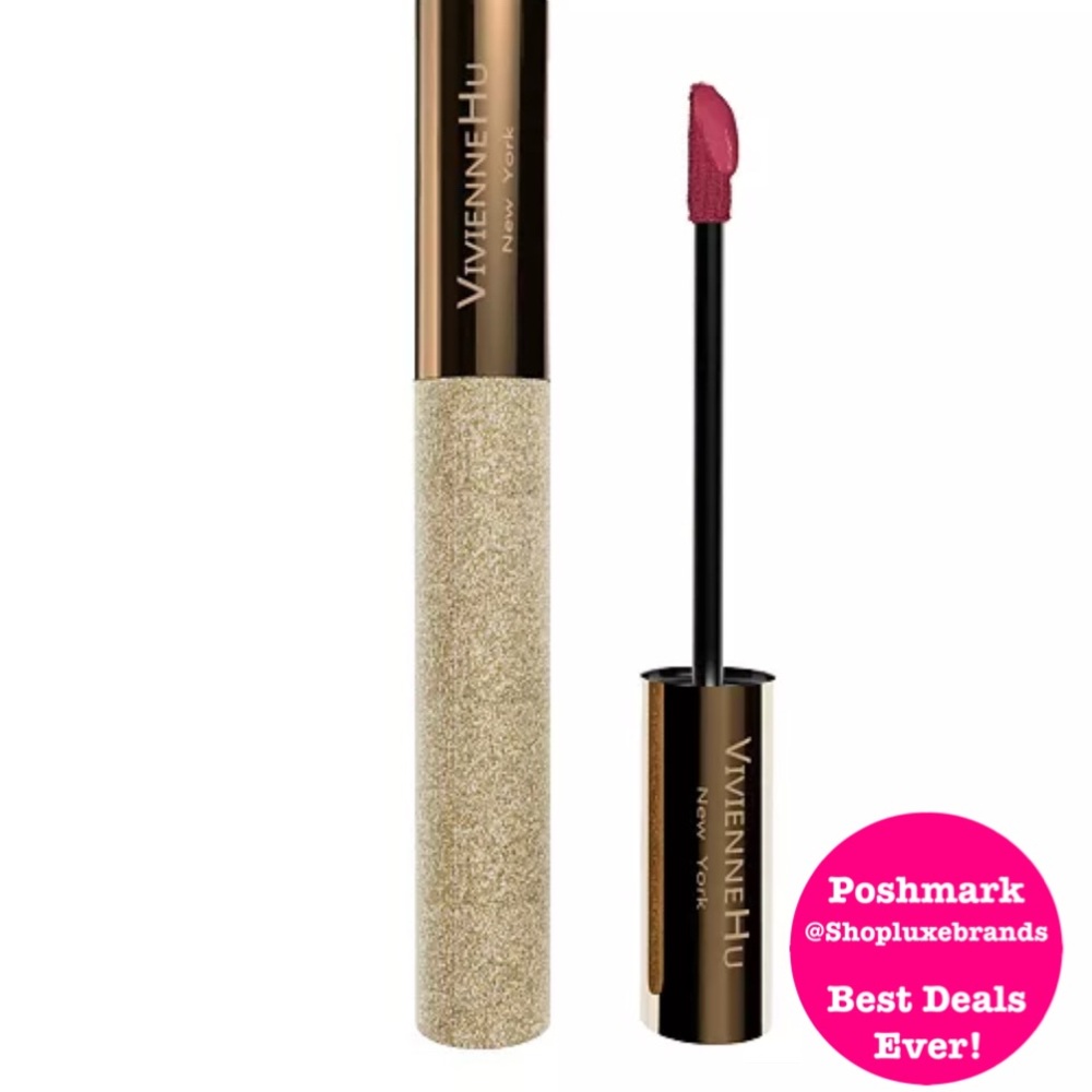 Goldsand Long-Term Hydration Effect Lip Plumping Gloss by Vivienne Hu in Wine